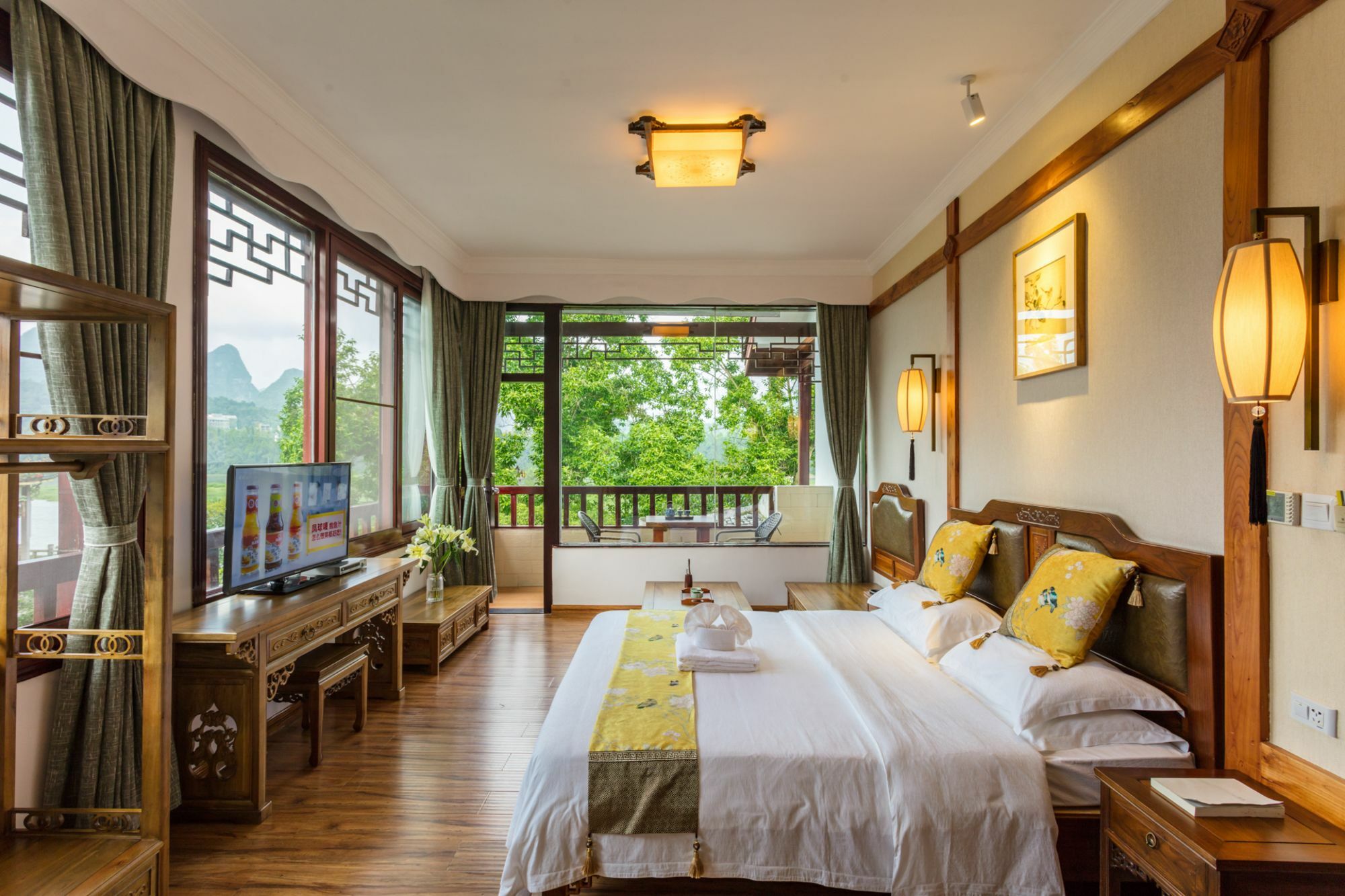 Yangshuo Riverview Hotel Экстерьер фото